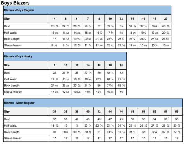 Measuring & Sizing Tips - Rush Uniform