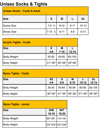 Measuring & Sizing Tips - Rush Uniform