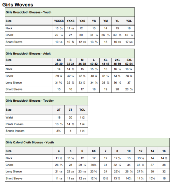 Measuring & Sizing Tips - Rush Uniform